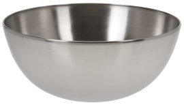 Edelstahl-Schüssel 20 cm *2439*