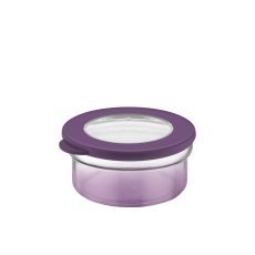Runde Glasdose 415 ml – violett – LUXL-C501