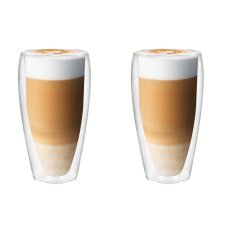Set aus 2 doppelwandigen Thermogläsern 430 ml *9814