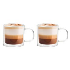 Kpl. 2 Thermobecher mit Doppelwand, 215 ml *9821