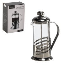 Teebereiter und Kaffeepresse 350 ml mit Stempel *1403