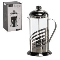 Tee- und Kaffeebereiter 1000 ml mit Pressstempel *1427