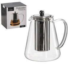 Feuerfester Krug mit Infusor und Metalldeckel 1300 ml *1571