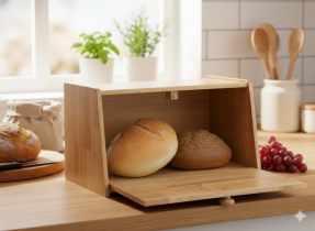 Chomik - Brotkasten aus Bambus Romero - NEL3178