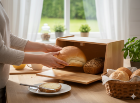 Chomik - Brotkasten aus Bambus Romero - NEL3178