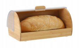 Chomik - Bambus-Brotkasten Menta mit Kunststoffdeckel - NEL3185