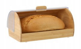 Chomik - Bambus-Brotkasten Menta mit Kunststoffdeckel - NEL3185