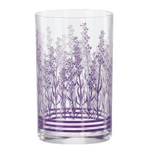 Chomik - Set aus 6 Gläsern der Serie Lavender Collection, 250 ml. *6536*