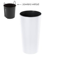 Becher Lilia 250 mm mit Einsatz – Weiß *5364