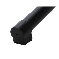 Chomik - Hängender Klappstuhl beige, Sitzpolster – beige, Gestell – schwarz *9100