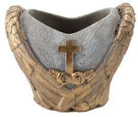 Chomik - Zementblumentopf – Herz – DED8905
