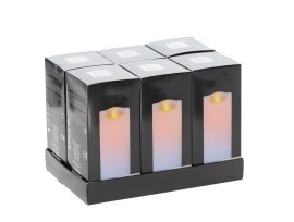 LED-Kerze mit beweglicher Flamme 7 cm x 15 cm, weiß*7446