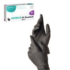Nitrilhandschuhe – schwarz, Größe XL – 100 Stück – SOR5921