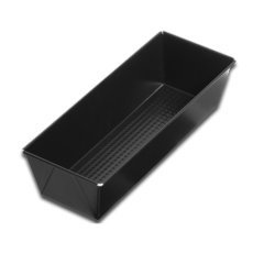 Blech mit Struktur, 35x11x7,5 cm, mit Antihaftbeschichtung, schwarz *1654