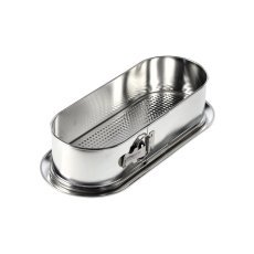 Rechteckige Kuchenform mit Relief, 34x12 cm *2910