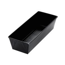 Blech mit Struktur, 30x11x7,5 cm, mit Antihaftbeschichtung, schwarz *1647*
