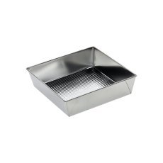 Blech mit Struktur 23,5x23,5x6cm*1401