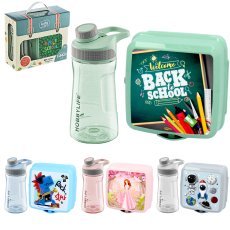 Sandwichdose + Trinkflasche 530 ml *8379