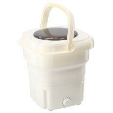 Chomik - Tragbare Camping-Waschmaschine – faltbar, Mini 18 l – Weiß 33 × 35 × 39 cm *5966