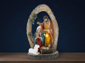 Chomik - Weihnachtsfigur – Heilige Familie – LIG3049
