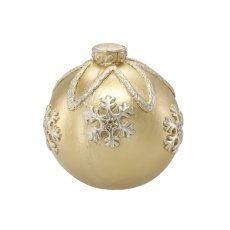 Chomik - Weihnachtskugel – gold, 1 Stück im Set – GOT4954