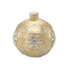 Chomik - Weihnachtskugel – gold, 1 Stück im Set – GOT4954