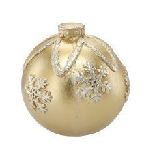 Chomik - Weihnachtskugel – gold, 1 Stück im Set – GOT4954