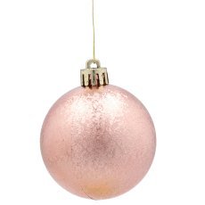 Chomik - Set aus 30 Christbaumkugeln, 6 cm, in Oliv-, Kupfer- und Graphitfarben *7238