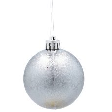Chomik - Set aus 30 Christbaumkugeln, 6 cm, in Oliv-, Kupfer- und Graphitfarben *7238