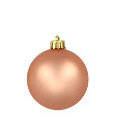Chomik - Kpl. 60 Weihnachtskugeln in Oliv-, Kupfer- und Graphit-Tönen, gemischte Designs *7603