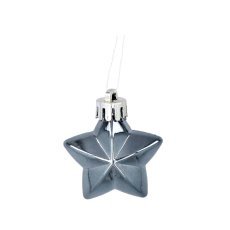 Chomik - Kpl. 60 Weihnachtskugeln in Oliv-, Kupfer- und Graphit-Tönen, gemischte Designs *7603
