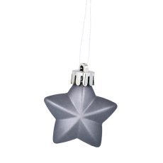 Chomik - Kpl. 60 Weihnachtskugeln in Oliv-, Kupfer- und Graphit-Tönen, gemischte Designs *7603