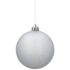 Chomik - Kpl. 20 Christbaumkugeln 8 cm rot/gold/silber, gemischte Designs *7672