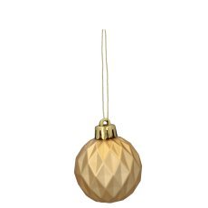Chomik - Set mit 47 Christbaumkugeln, 4–6 cm, in Rot/Gold/Silber, gemischte Designs *7696
