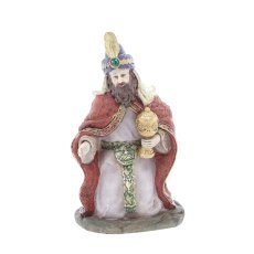 Chomik - Kpl. 12 Weihnachtsfiguren bis 32 cm aus Polyresin *2485