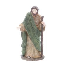 Chomik - Kpl. 12 Weihnachtsfiguren bis 32 cm aus Polyresin *2485