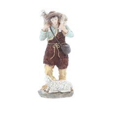 Chomik - Kpl. 12 Weihnachtsfiguren bis 32 cm aus Polyresin *2485