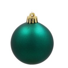 Chomik - Kpl. 41 Christbaumkugeln in der Röhre, 6 cm, grün / champagner / weiß *3603