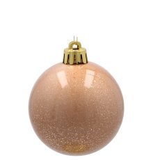 Chomik - Kpl. 41 Christbaumkugeln in der Röhre, 6 cm, grün / champagner / weiß *3603
