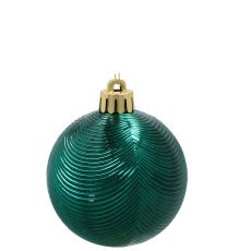 Chomik - Kpl. 41 Christbaumkugeln in der Röhre, 6 cm, grün / champagner / weiß *3603