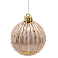 Chomik - Kpl. 41 Christbaumkugeln in der Röhre, 6 cm, grün / champagner / weiß *3603