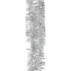 Chomik - Kpl. 60 Weihnachtsornamente silber / weiß *3719