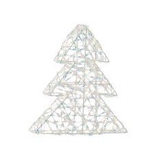 Chomik - Weihnachtsdekoration – LED-Tanne – Regenbogeneffekt – HIL6352