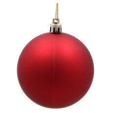 Chomik - Set mit 36 Weihnachtskugeln in Rot / Gold / Grün, Ø 8 cm, in roter Tasche *5423