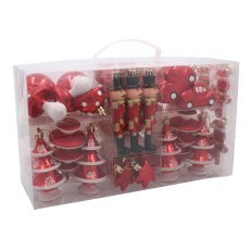 Chomik - 50-teiliges Weihnachtsbaumschmuck-Set – BAI5867