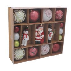 Chomik - Set aus 23 Weihnachtsdekorationen - BIK7168
