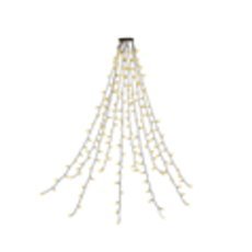 LED-Lichterkette mit Ring, 1,8 m, 216 LEDs, mehrfarbig, für innen und außen *8066