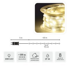 LED-Mikrolichter auf Rolle, 1000 L, warmweiß, Länge 3 + 100 m *8554