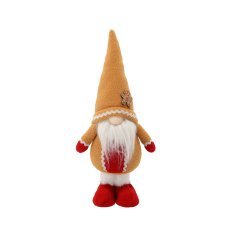 Weihnachtlicher orangefarbener Stehender Wichtel – GOT1551