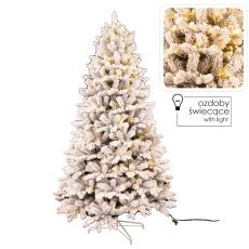 Künstlicher Weihnachtsbaum 210 cm – verschneit LED *9049